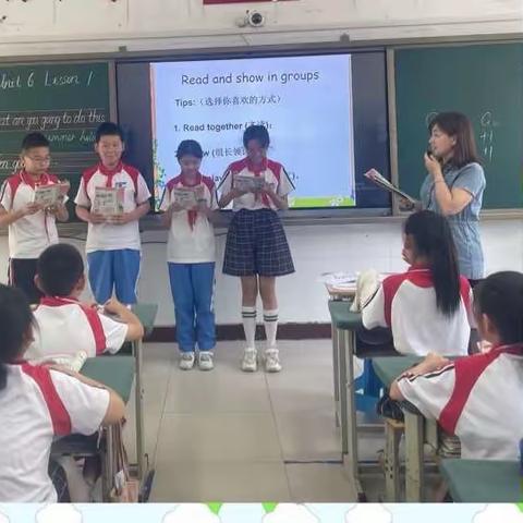 徜徉趣味课堂，静待教研花开——东平县第四实验小学英语“半天无课日”暨集体教研活动