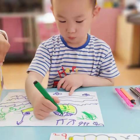 每周一画《轮船》——肥城市实验幼儿园（东园）中三班每周一画活动纪实