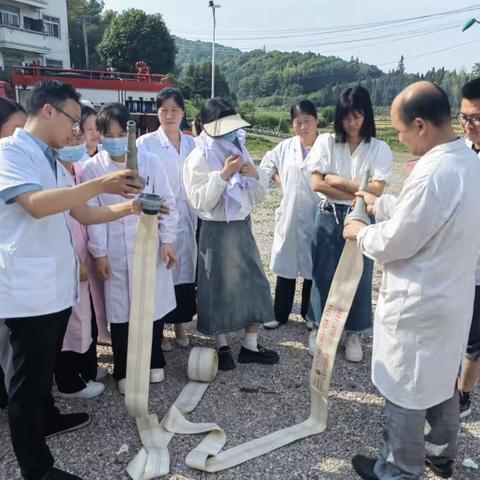 许村镇中心卫生院组织开展消防安全培训及演练活动