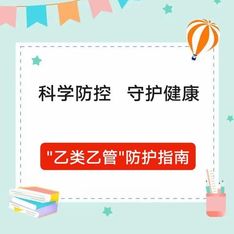 科学防控   从我做起——古城幼儿园疫情防控之"乙类乙管"防护指南