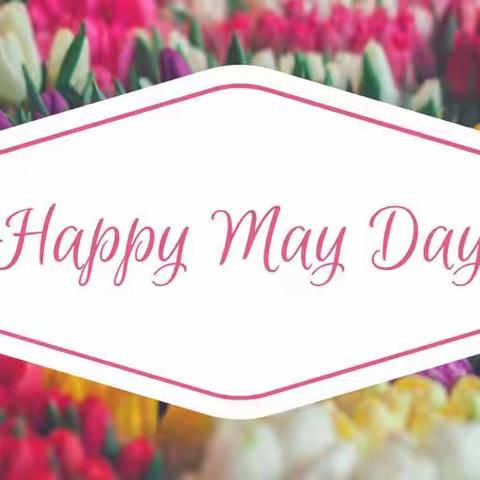 My May Day|长铁一中初一年级“五·一”英语手抄报