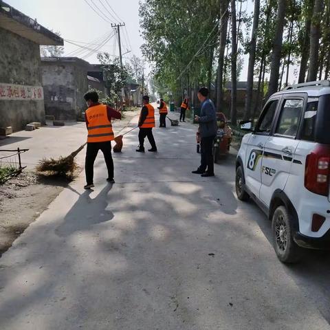 《三零创建》红窑村开展人居环境卫生活动及防溺水宣传