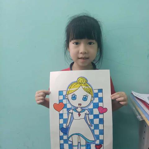 艺彩美术 小动漫三班