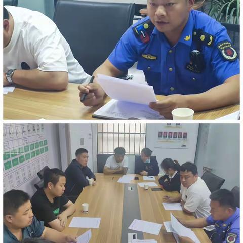 城市管理进社区｜召开出店经营座谈会