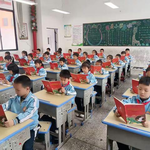 阅读伴成长，书香润心灵