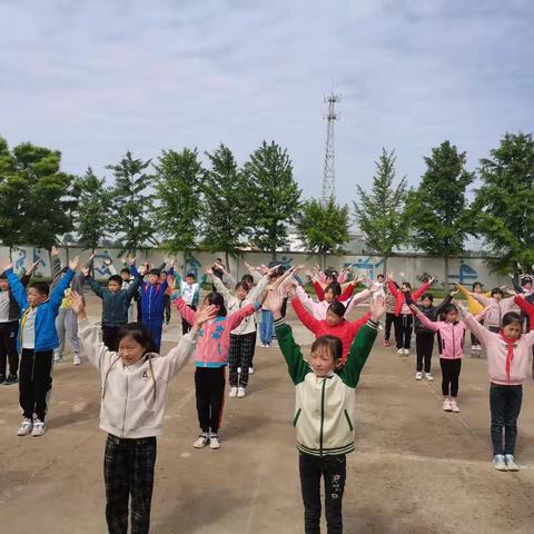 健康运动、阳光校园——上仓学校大课间活动