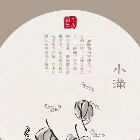 小满：万物见长，小得盈满