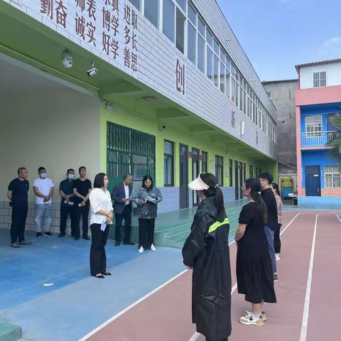 “以练备战，防患未然”郑州市惠济区八堡小学举行防汛演练