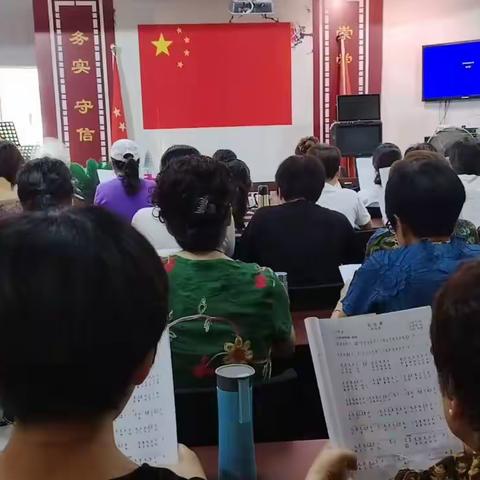 “声入人心，畅享音乐”松台街道锦花社区2023（秋季）声乐-合唱培训班开课啦！