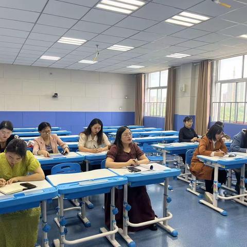 落实学科素养 深入调研分析——记郯城县北城实验小学英语素养质量分析大会