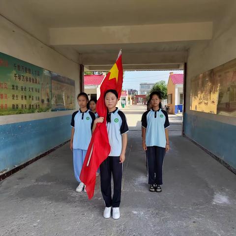 付集小学升旗仪式