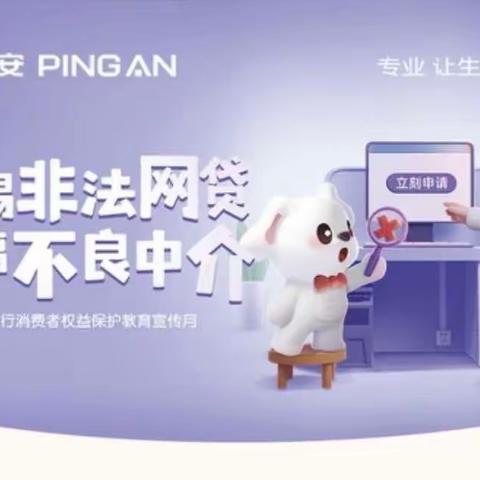 平安银行翔安支行“警惕非法网贷，远离不良中介”宣传活动