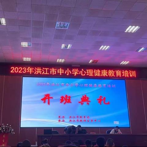 2023年洪江市中小学心理健康教育培训