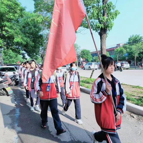 青春远足，放飞梦想——许昌市第十六中学八一班远足活动