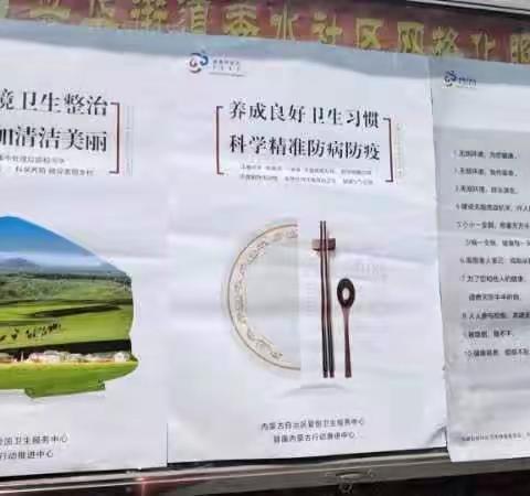 兴华街道秀水社区开展爱国卫生宣传活动