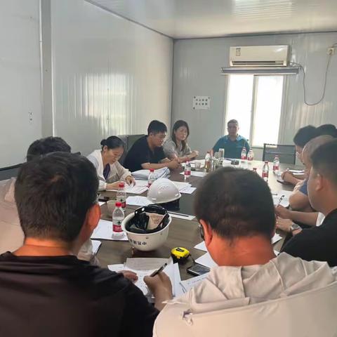 周至县建设工程质量安全监督站对惠秦工业制造产业园（一期）项目进行营商环境走访