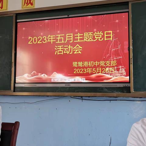 2023年五月主题党日活动会