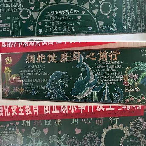 “拥抱健康  润心前行”——潢川县第二小学心理健康月系列活动