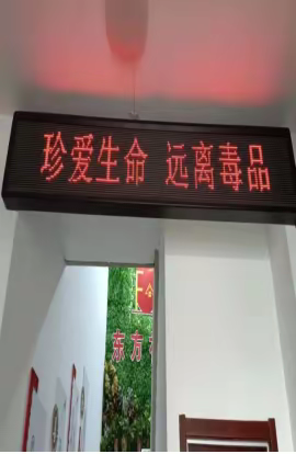 社区禁毒入户宣传活动