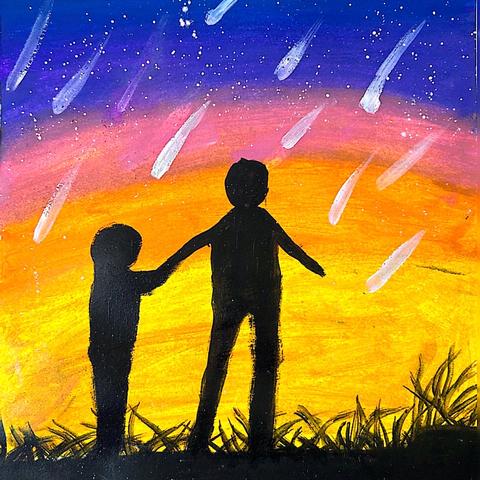 卢龙画室儿童画：五班周日作品展