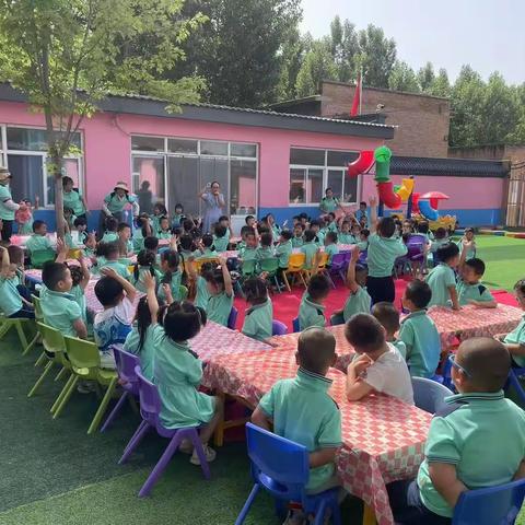 西仙坡幼儿园六一美食分享会