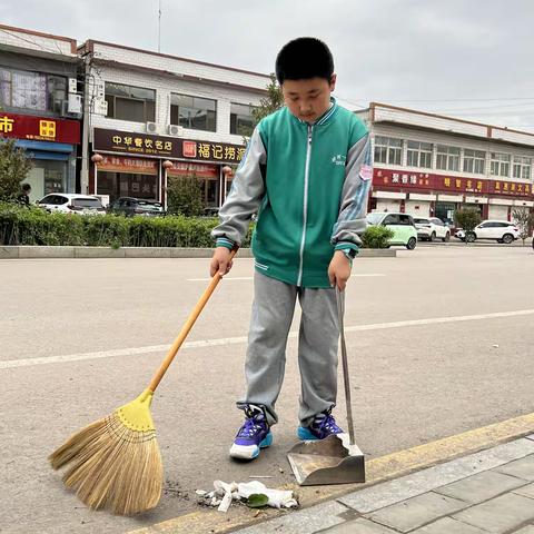 繁峙县砂河第一小学五五班郑嘉茗【保护环境，从我做起】