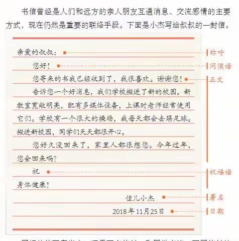 四年级6班《写信》教学及范文赏析（副本）