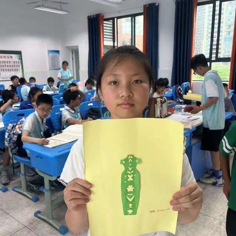 砂子塘嘉和小学五月份精品手工月终总结