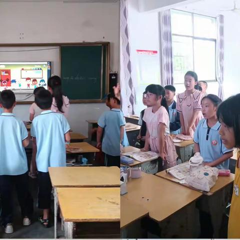 Fun  with  English——龙马希望小学趣味英语社团活动