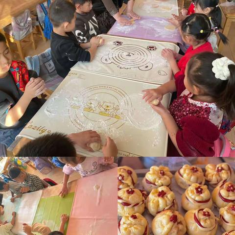 张北县幼儿园大二班新年主题活动