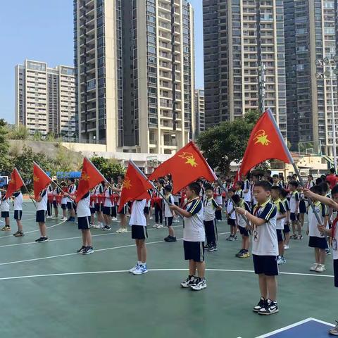 2023年武江区芙蓉第一小学“学习二十大 争做好队员”新队员入队仪式