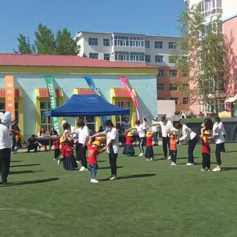 鄂温克旗第一幼儿园早教班庆六一儿童节主题活动