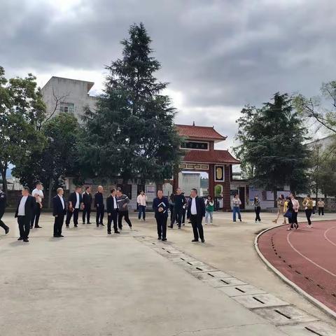 观摩交流促提升  共保校园饮食安——许家坝镇教育系统食堂管理观摩学习现场会