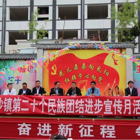 凝聚同心力量，共促团结发展——羊沙镇开展第20个民族团结进步宣传月系列活动