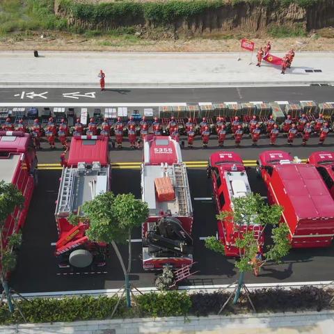 武汉市消防救援支队开展跨区域地震救援实战拉动演练