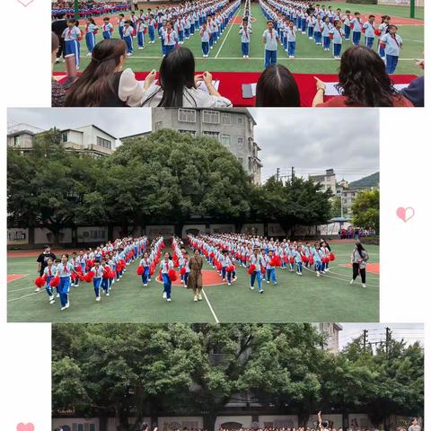 【活力校园·争做侯官好少年】闽侯县青口大义小学举行“青春飞扬花球”啦啦操比赛