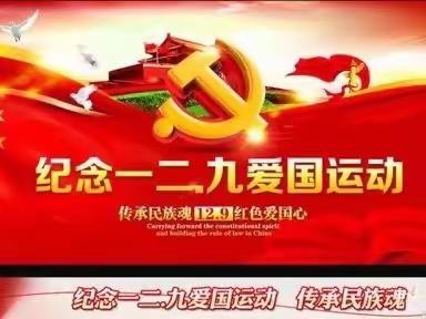 “青春向党 奋斗强国”蛟河市松江镇九年制学校纪念“一二•九”运动入团仪式