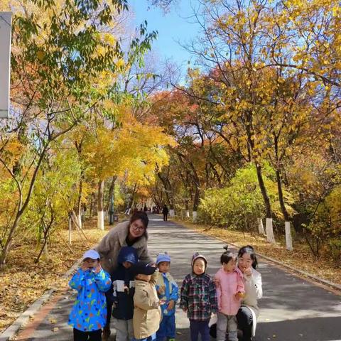 吉林大学和平校区幼儿园 点点班“拾”落叶🍂“找”秋天