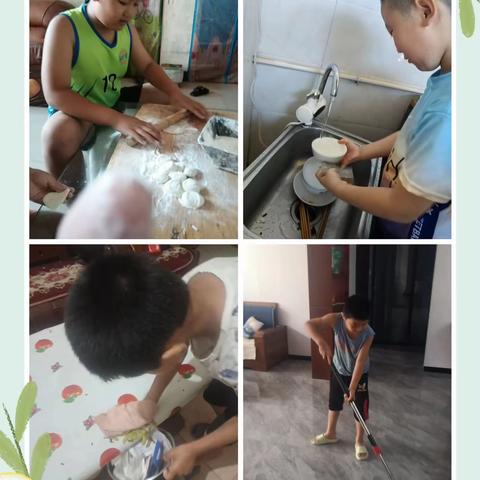 享缤纷暑假，遇劳动之美—付家村小学暑期劳动实践