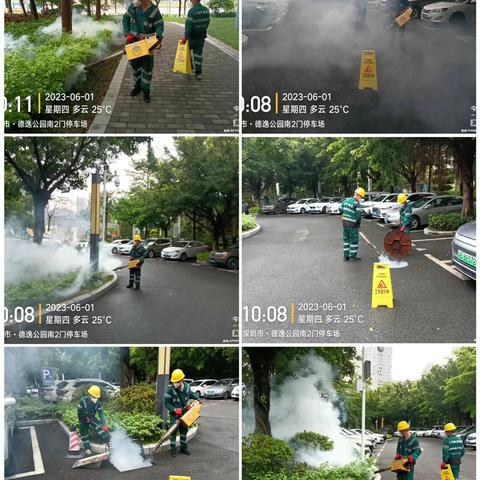 【中联重科公司】民治北城市管家除“四害”作业(2023.06.01)