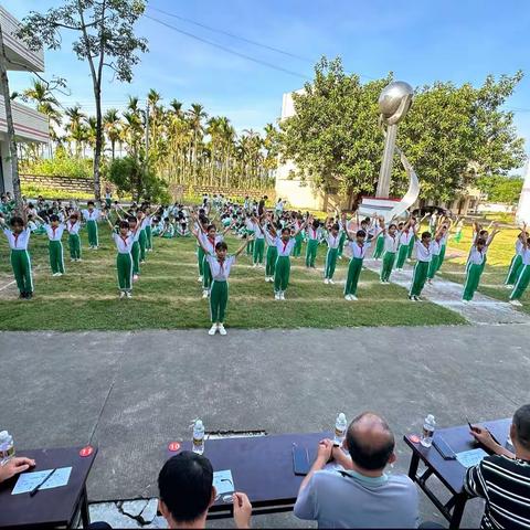 我运动，我精彩——大平坡小学广播操比赛