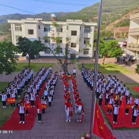 直捷小学“学习二十大 ，争做好队员”            庆“六一”活动