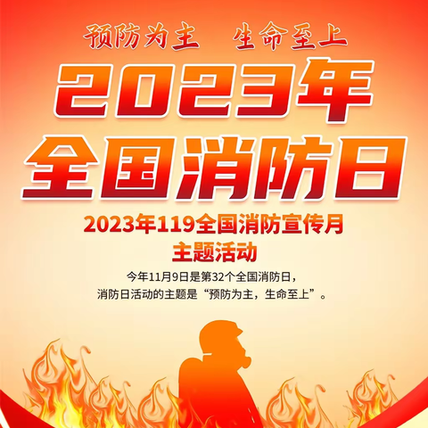 2023年119消防宣传