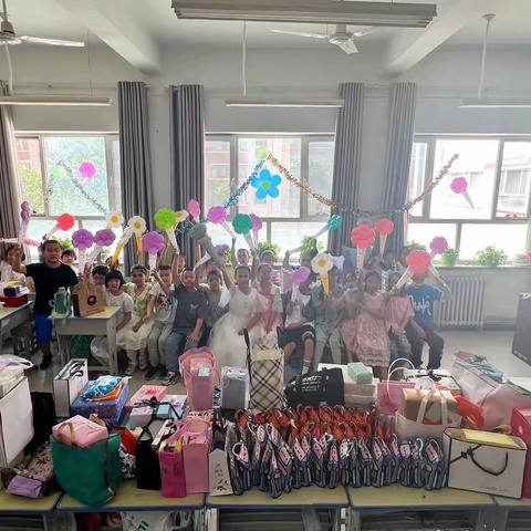 冀疆“小手牵小手” 同心筑梦庆六一 --库尔勒市第五中学与石家庄市槐北路小学开展活动