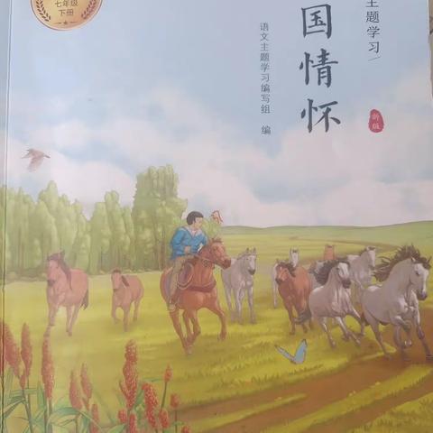 语文主题学习第二单元一一一家国情怀  七年级四、五班