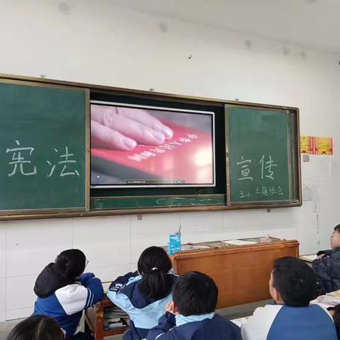 【城镇育才小学】传承宪法文化，弘扬法治精神