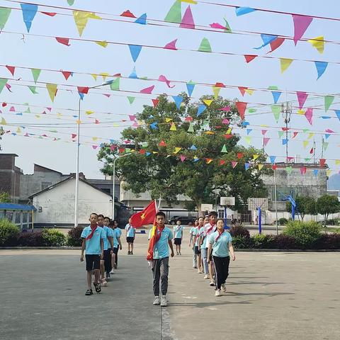 嘉会镇秧家小学六一儿童节游园活动