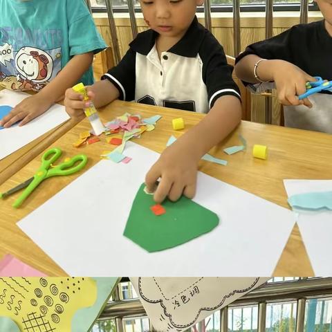 太安幼儿园中一班第二周部分活动掠影