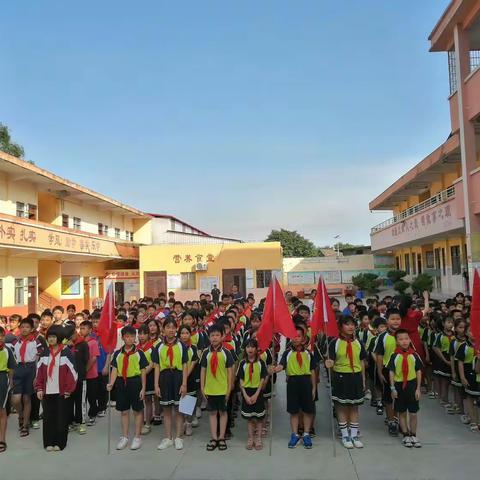 党建引领——“学习二十大 争做好队员”宾阳县黎塘镇吴江小学举行“六一”庆祝活动暨新队员入队仪式