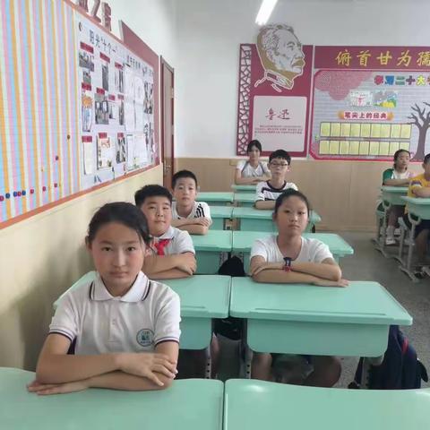 双埠小学六一中队开学第一周